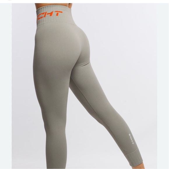 ECHT Arise Comfort Leggings V2 - Stone Grey - Picture 5 of 9